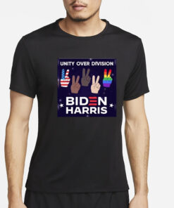 Unity Over Division Biden Harris T-Shirts