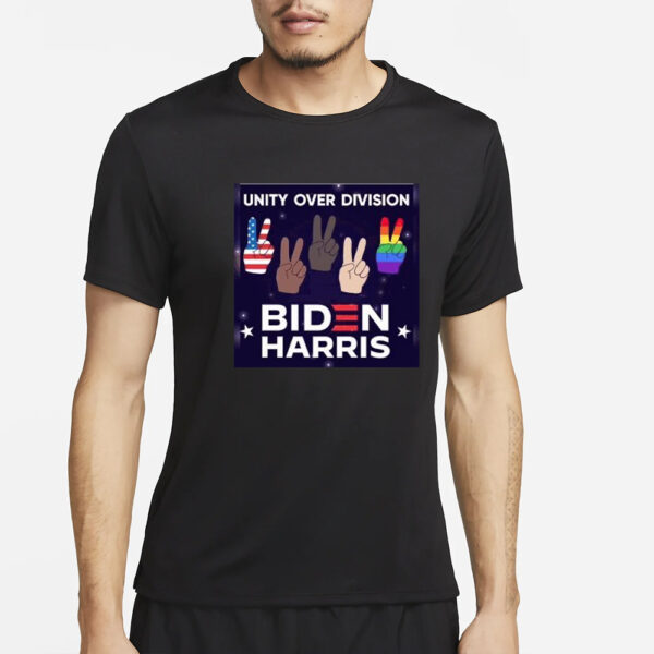 Unity Over Division Biden Harris T-Shirts