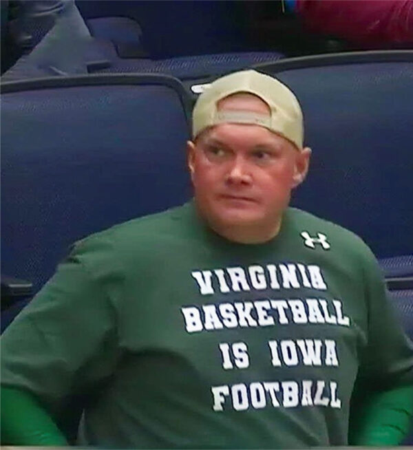 Virginia Basketball Is Iowa Football T-Shirt