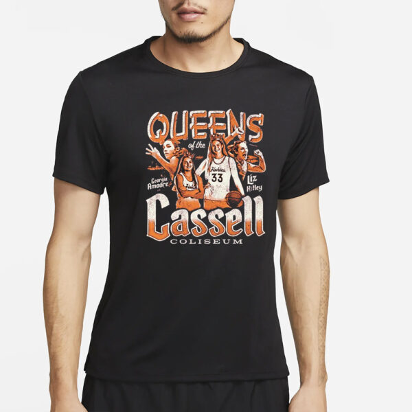 Virginia Tech Liz Kitley & Georgia Amoore Queens Of Cassell T-Shirt4