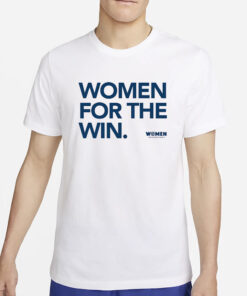 WOMEN FOR BIDEN HARRIS WOMEN FOR THE WIN T-SHIRT4