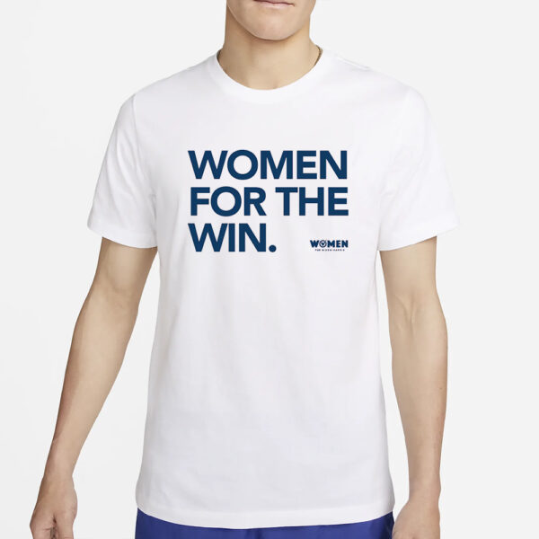 WOMEN FOR BIDEN HARRIS WOMEN FOR THE WIN T-SHIRT4