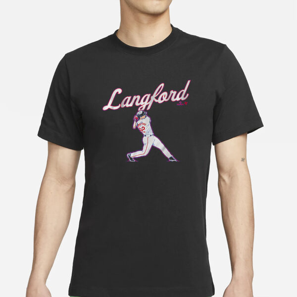 WYATT LANGFORD SLUGGER SWING T-SHIRTS