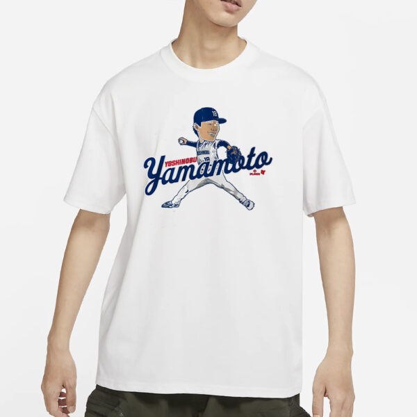 YOSHINOBU YAMAMOTO CARICATURE PRO T-SHIRTS