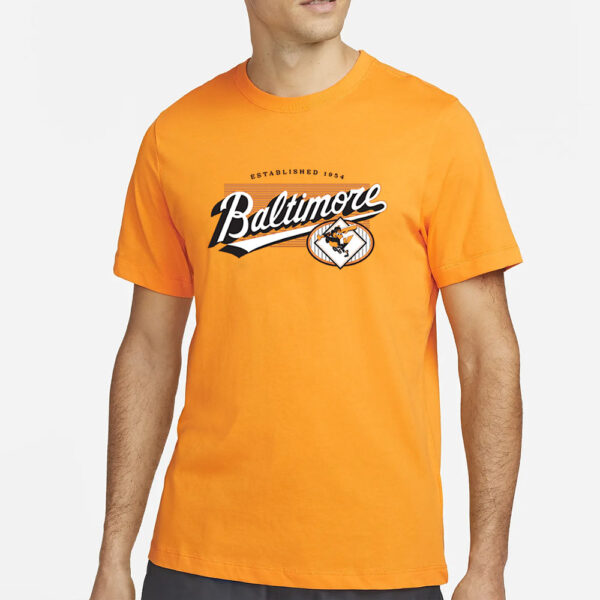 2024 Orioles Crewneck T-Shirt Giveawayă