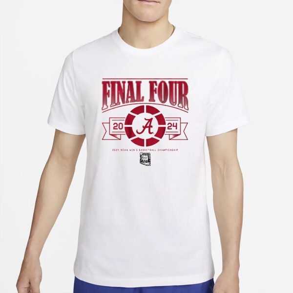 ALABAMA MEN'S BASKETBALL 2024 FINAL FOUR T-SHIRT2