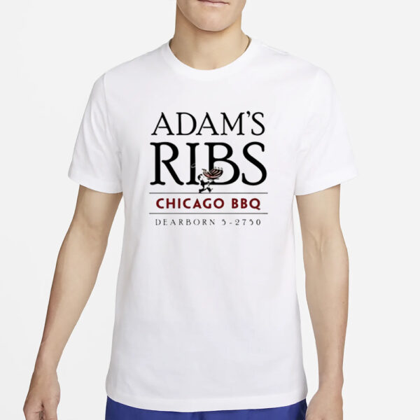 Adam’s Ribs Chicago Bbq T-Shirt4