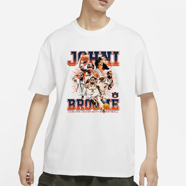 Auburn – Ncaa Men’s Basketball Johni Broome – T-Shirt