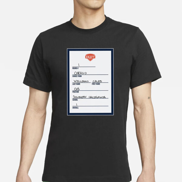 Barstool Chicago CHI DRAFT CARD T-Shirts