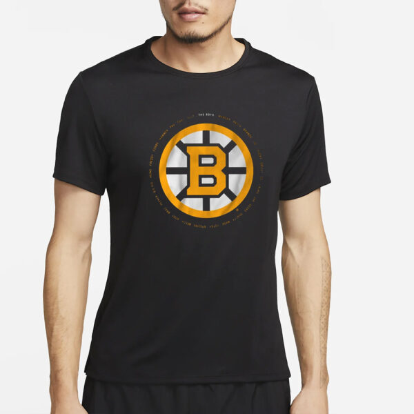 Bruins The Boys Marchy Pasta Brando Jo Chucky Grizzy Circle T-Shirt2