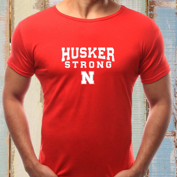 Bussin' With The Boys HUSKER STRONG T-Shirt