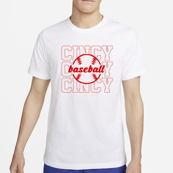 CINCY BASEBALL - GAME DAY ROSIE T-SHIRT5