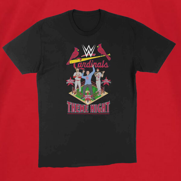 Cardinals WWE Night T-Shirt 2024 Giveaway