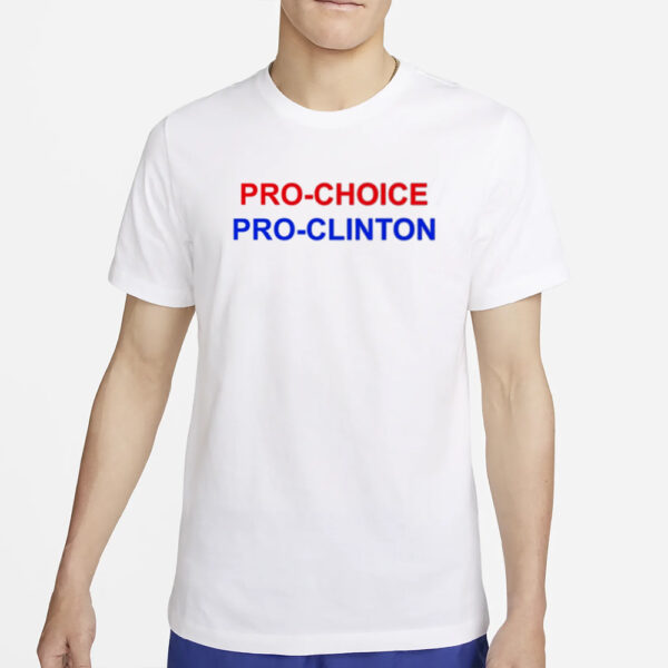 Cinesthetic Pro Choice Pro Clinton T-Shirt4