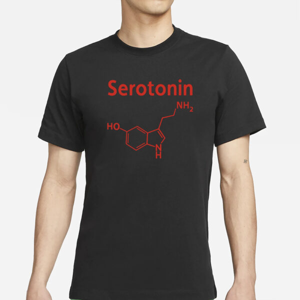 Endra Wearing Serotonin Comfy T-Shirt