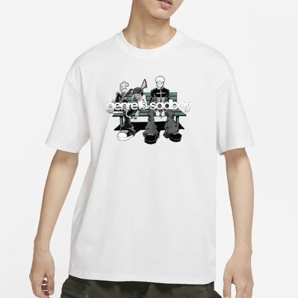 Genre Sadboy Anime Funny T-Shirt