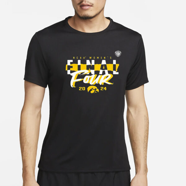 Hawkeyes 2024 Women’s Basketball Final Four T-Shirt4