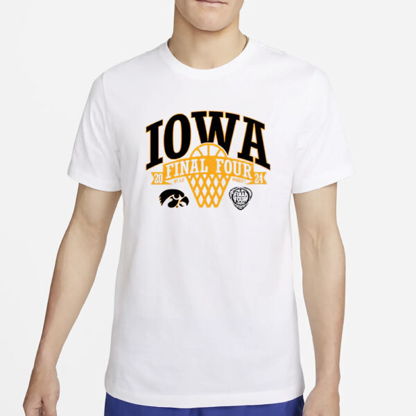 Hawkeyes Women’s Basketball 2024 Final Four T-Shirt2