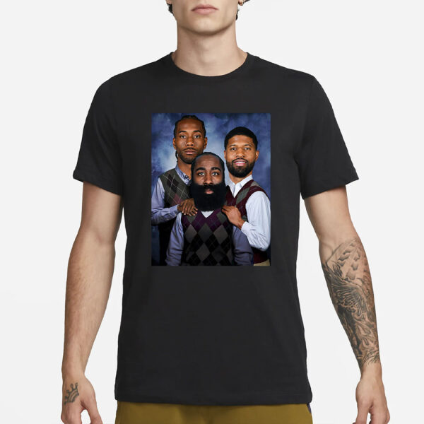 James Harden Kawhi Leonard Paul George Los Angeles Clippers T-Shirt3