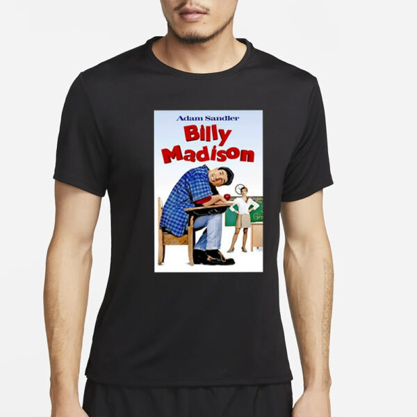 Justin Boldaji Adam Sandler Billy Madison Poster T-Shirt23