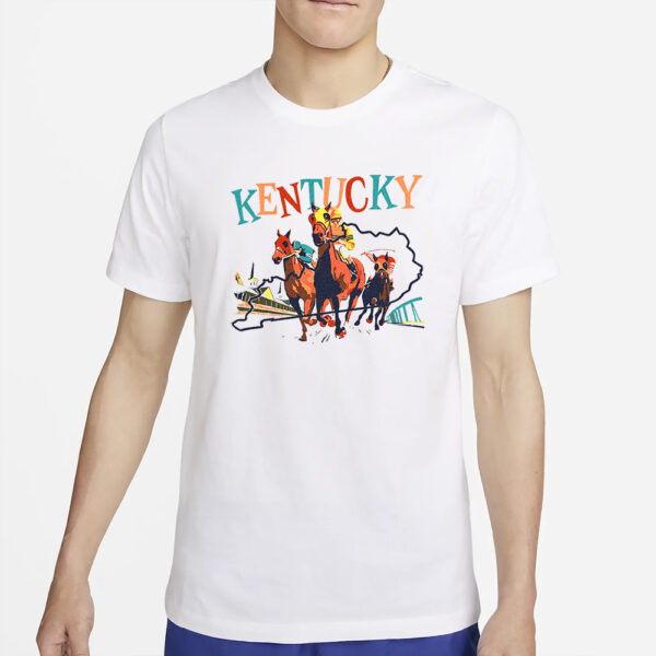 KENTUCKY HORSE RACING T-SHIRT2