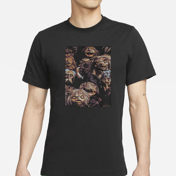 Labyrinth Goblins 1986 Vintage Fantasy Movie T-Shirt
