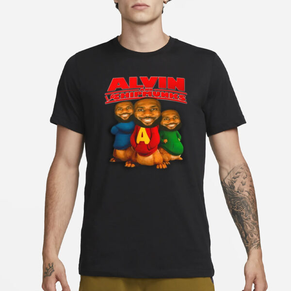 Lebron James Alvin And Chipmunks T-Shirt1