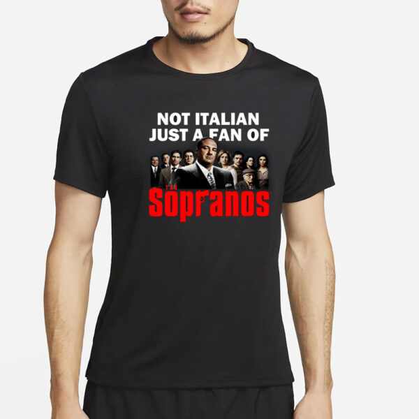 Not Italian Just A Fan Of The Sopranos T-Shirt4