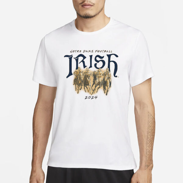 Notre Dame Football Irish The Tradition Continues 2024 T-Shirt4