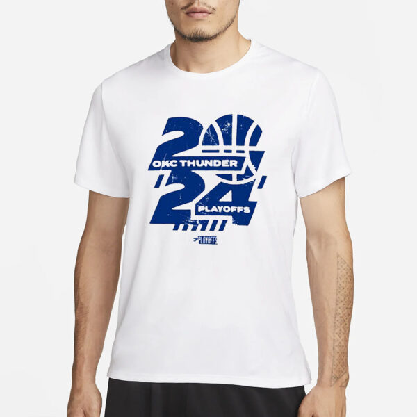 Okc Thunder Playoffs 2024 T-Shirt1