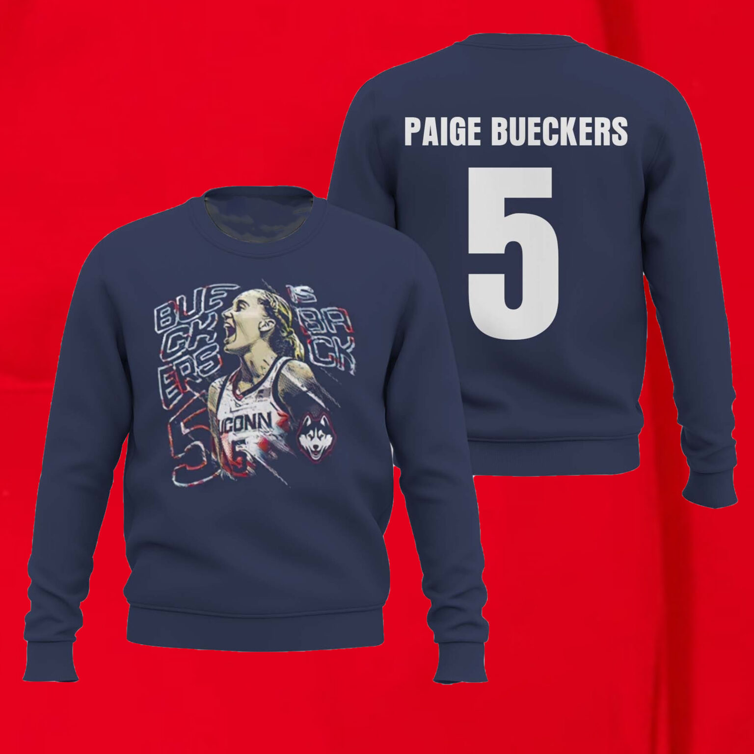 Paige Bueckers Bueckers Is Back T Shirt Breakingo Paige Bueckers Bueckers Is Back T Shirt Breakingo