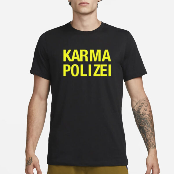 Pleasures Karma Polizei T-Shirt2