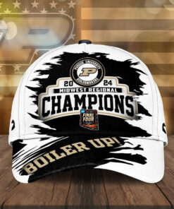 Purdue Boiler Up 2024 Final Four Midwest Regional Champions Hat2