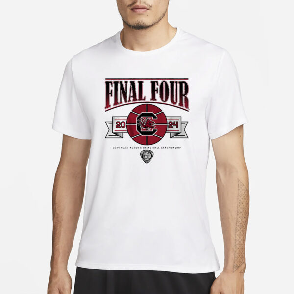 SOUTH CAROLINA WOMEN'S BASKETBALL 2024 FINAL FOUR T-SHIRT4