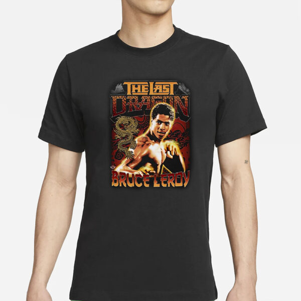 The Last Dragon Bruce Leroy Master Of The Glow T-Shirts