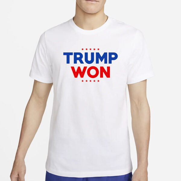 Travis Kelce Trump Won T-Shirt4