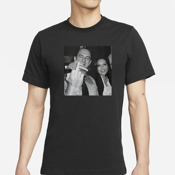 Vintage Elliot Stabler And Olivia Benson T-Shirts