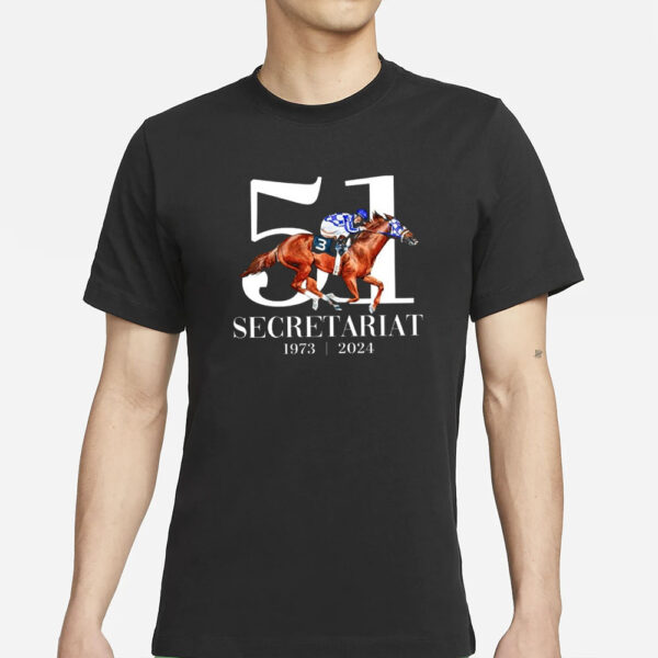 51 Secretariat 1973-2024 T-Shirts