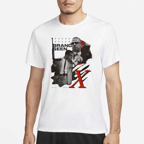 Anthony Edwards See Malcolm X By Any Means T-Shirt1