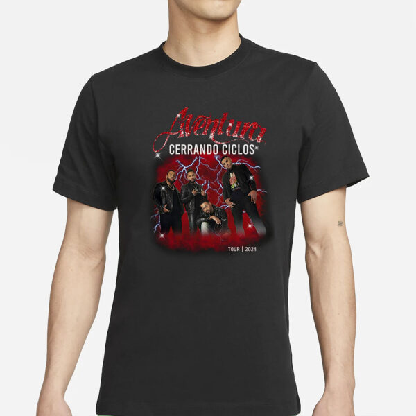 Aventura Cerrando Ciclos 2024 Tour T-ShirtS