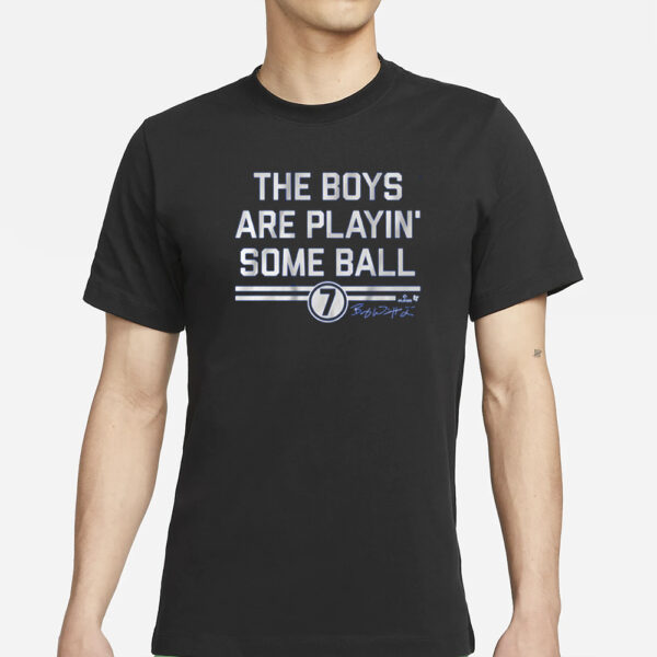 BOBBY WITT JR. THE BOYS ARE PLAYIN' SOME BALL T-SHIRT