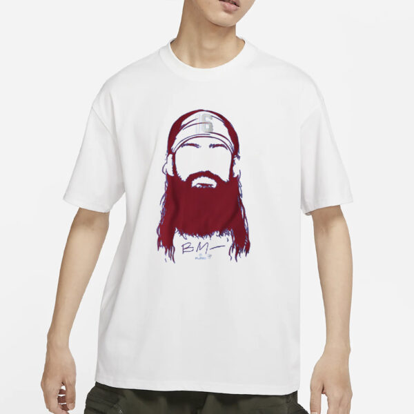 BRANDON MARSH PHILLY BEARD T-SHIRTS