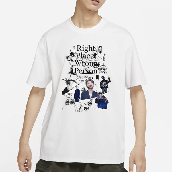 BTS Right Place Wrong Person RM T-Shirt