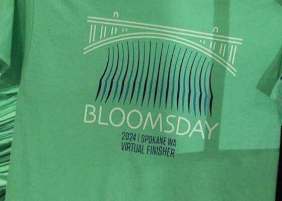 Bloomsday 2024 Spokane Wa Virtual Finisher T-Shirt