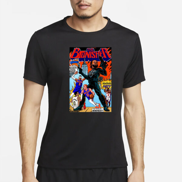 Bockerbackpages The Brunisher Jalen Brunson T-Shirt2