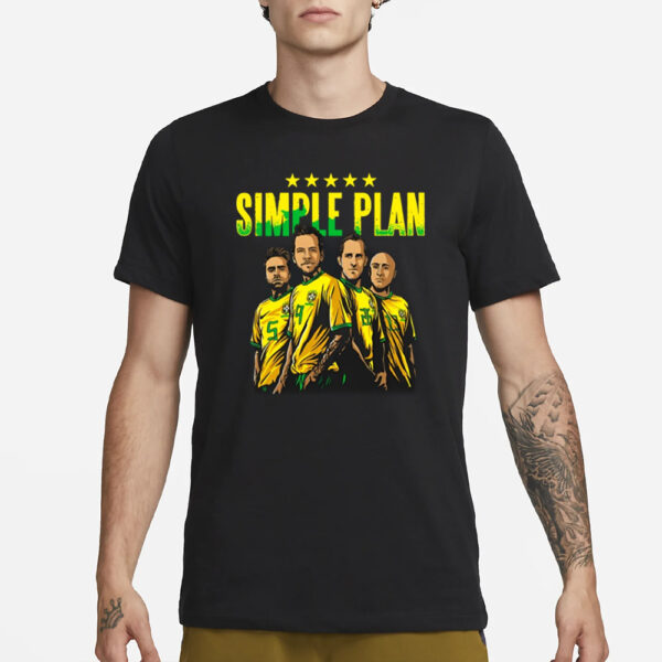 Camiseta Simple Plan Soccer T-Shirt3