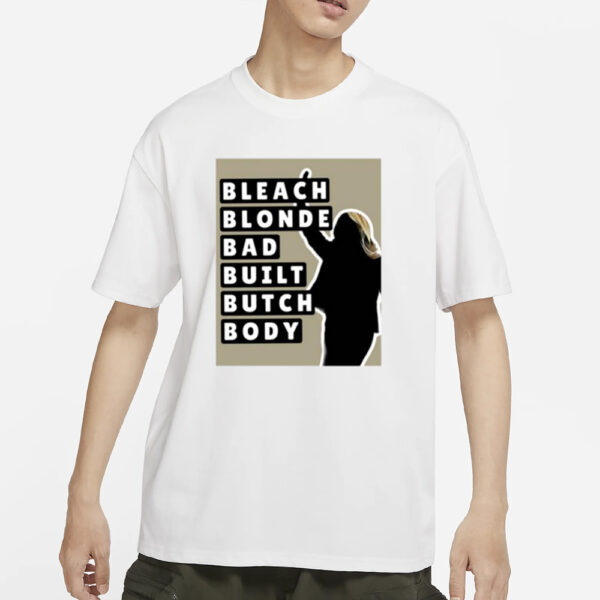 Chris Evans Marjorie Taylor Bleach Blonde Bad Built Butch Body T-Shirts