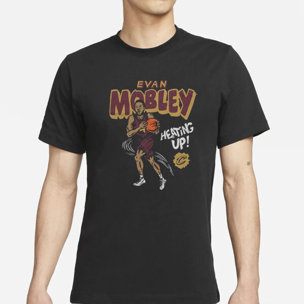 Cleveland Cavaliers Comic Book Evan Mobley T-Shirts