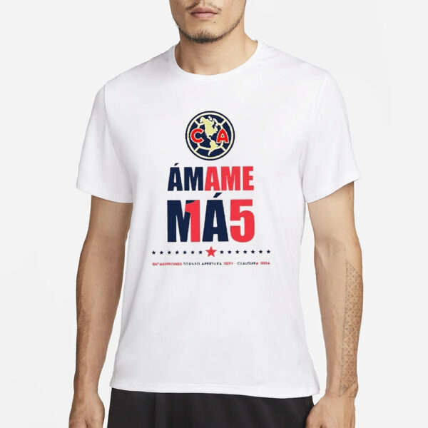 Club America 15 Bicampeonato T-Shirt1