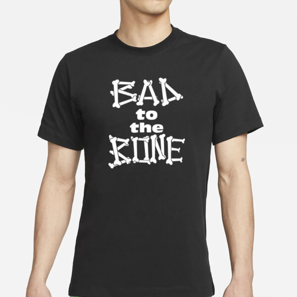 Dominic Fike Wearing Bad To The Bone T-Shirts